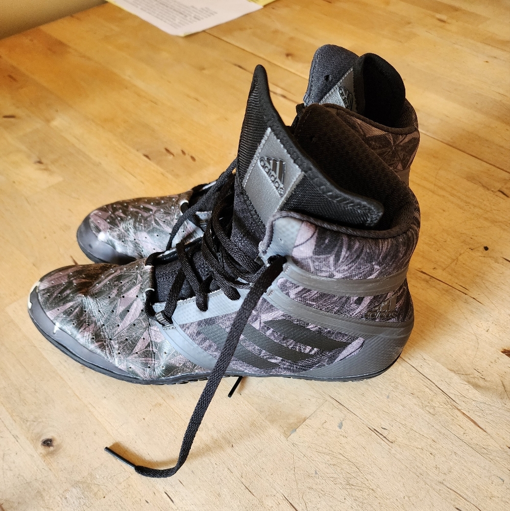Adidas wrestling shoes - size 8